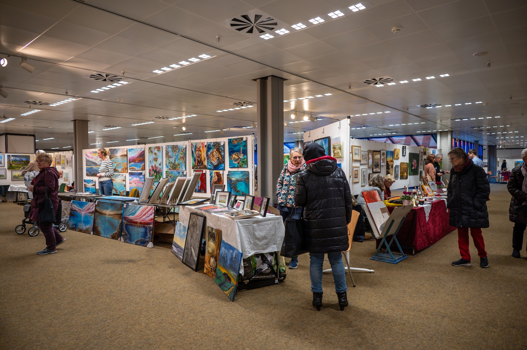 Blick in die Austtellung